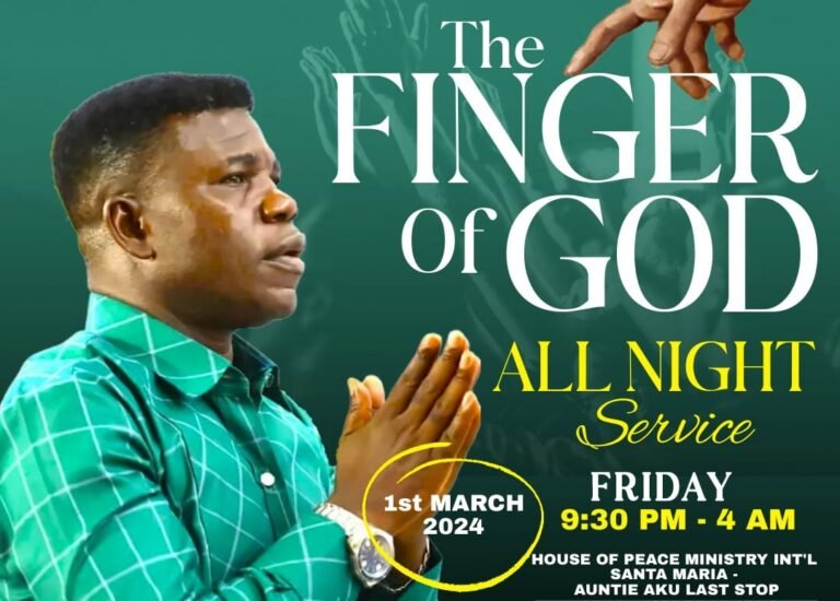 The Finger of God All Night