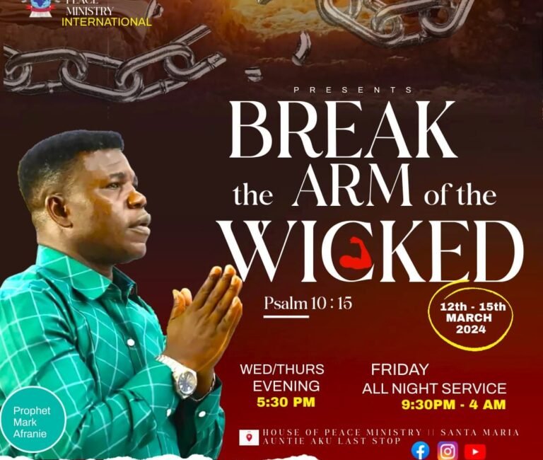 Break the arm of the wicked